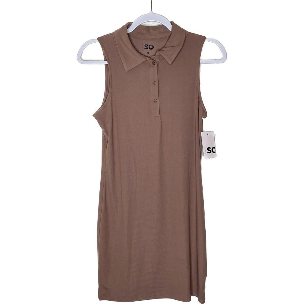 NWT SO Mauve Sleeveless Dress Size M - Picture 1 of 3